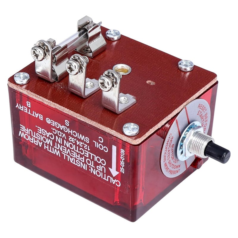 Looptek 117 Push Button Magnetic Switch 25700071 Fits for FW Murphy Swichgage Panels, Automatic Engine Shutdown Monitor for Marine Diesel Engines, Bandit Chipper, Generator Sets & Industrial Applications - Image 1